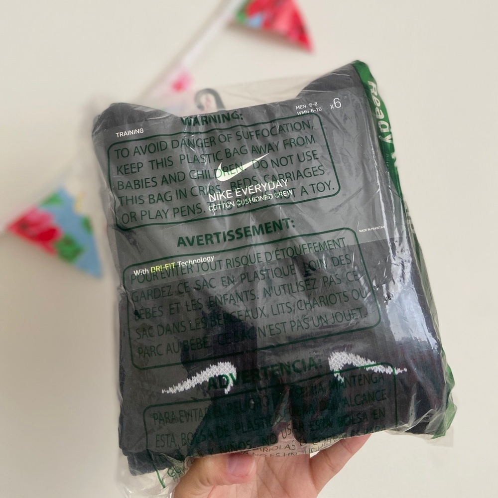 Black Nike Socks